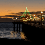 Pier Lighting and Downtown Manhattan Beach Holiday Open House 113 2022 Best Holiday Events in the South Bay