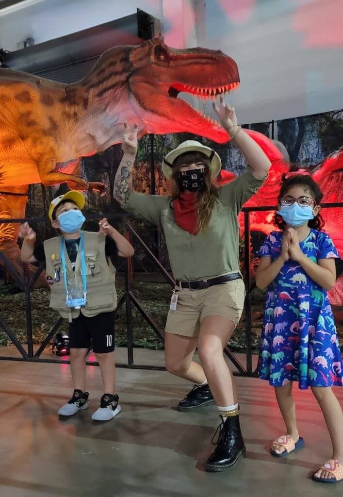 Jurassic Quest - Nation’s Biggest Dinosaur Experience Migrates Indoors in Southern California 6 Sarah Trex Day