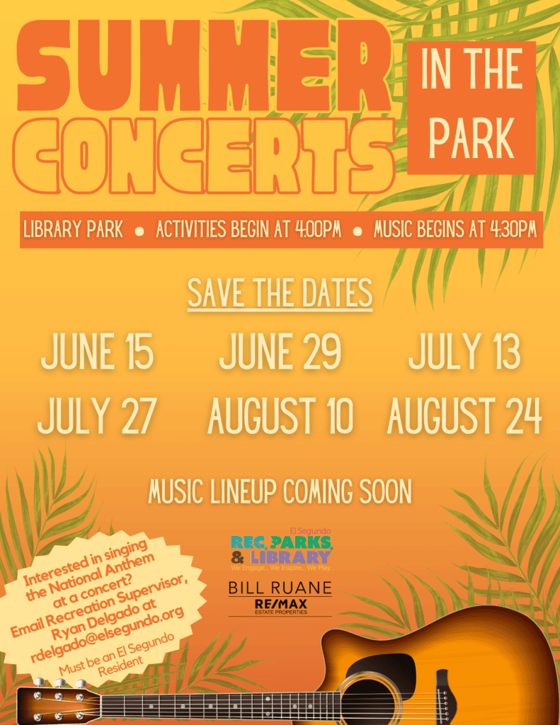 summer concerts in the park