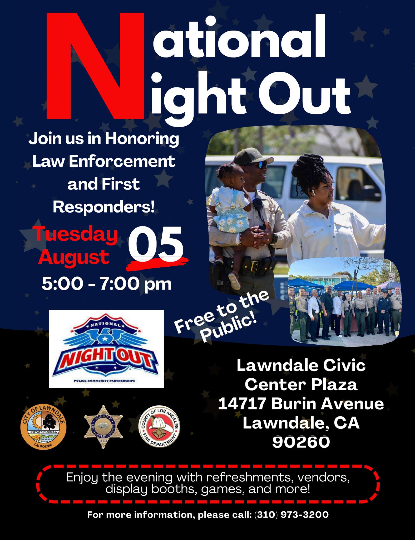 National Night Out in the City of Lawndale 7 national night out