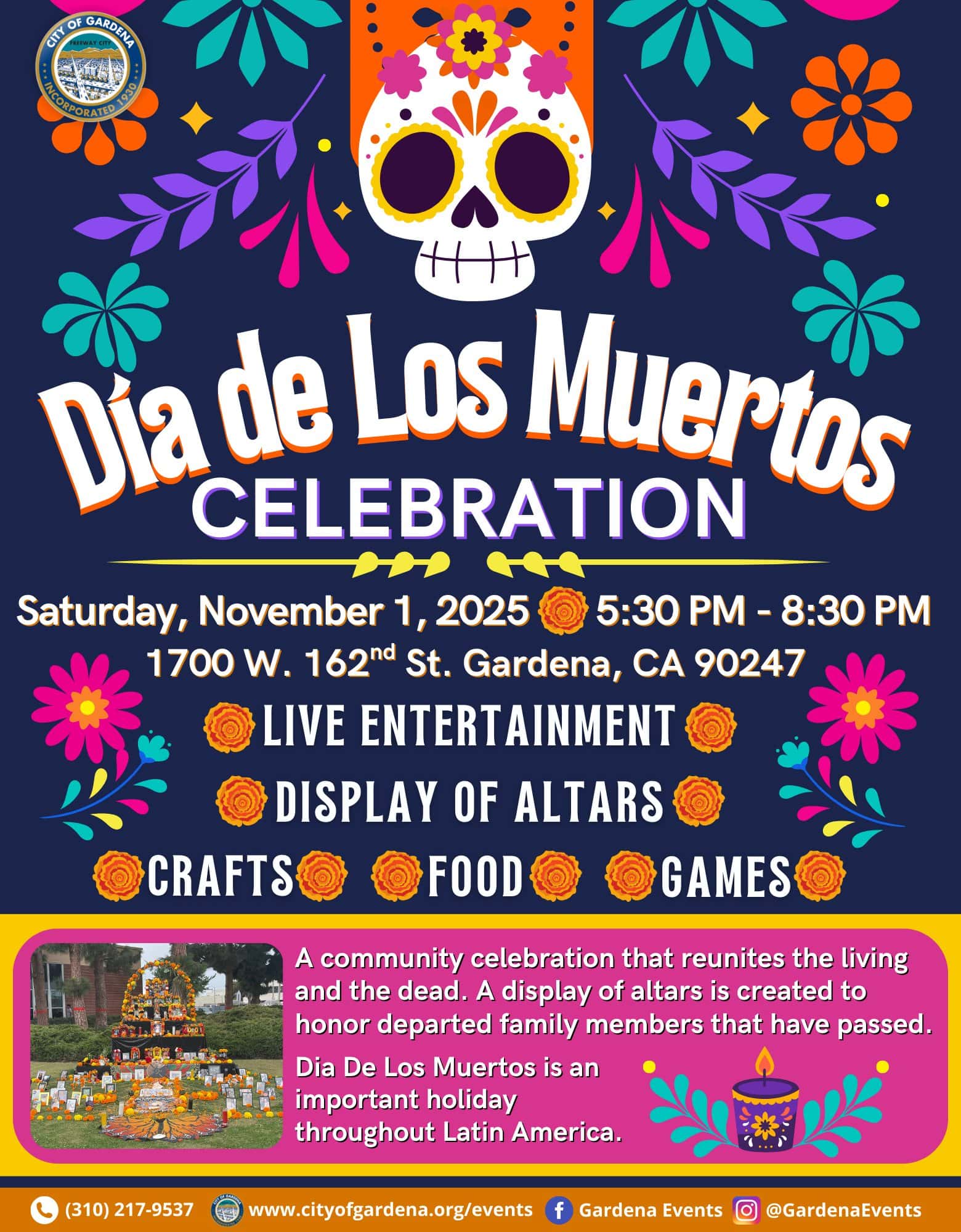 Dia de Los Muertos Celebration 7 dia de los muertos