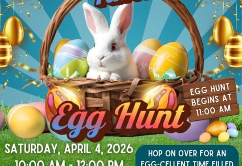 Easter at Rowley Park 77 Gardena Egg Hunt