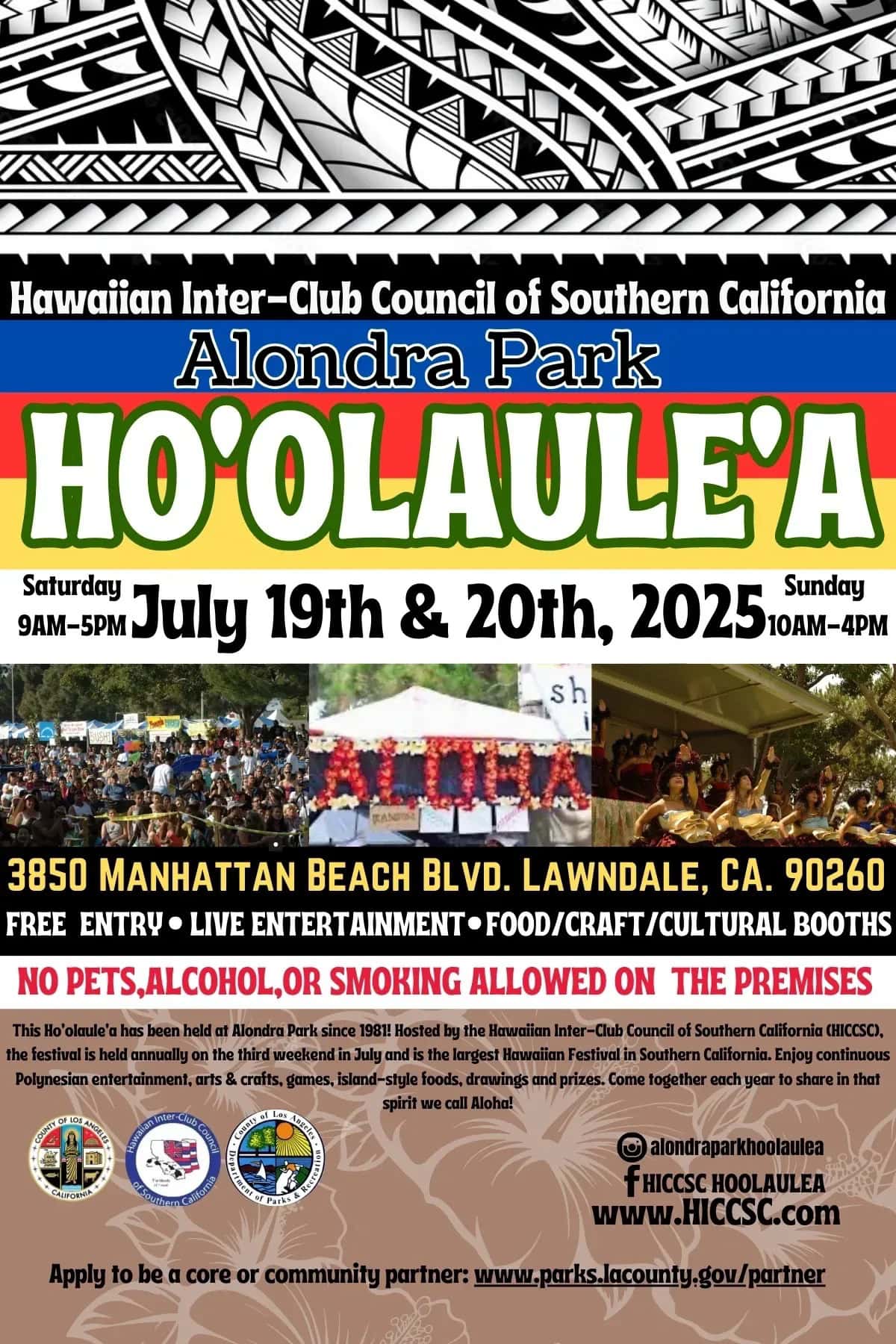 2025 ALONDRA PARK HO’OLAULE’A 7 2025 ALONDRA PARK HO’OLAULE’A
