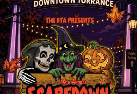 Scaredown in Downtown Torrance 85 south bay halloween