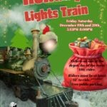 Holiday Lights Train at Southern California Live Steamers 17 Torrance Holiday Trains