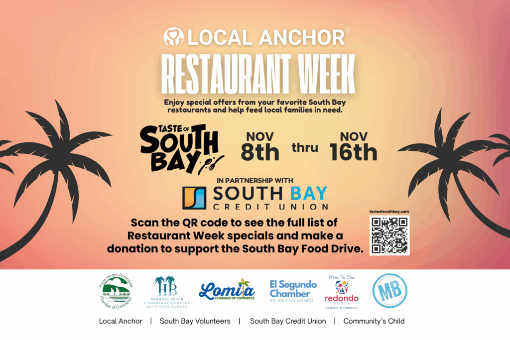 Dine Local. Give Local. Support South Bay: Restaurant Week Kicks Off with a Community Food Drive 2 Restaurant Week