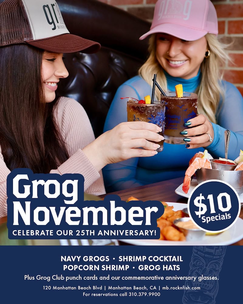Grog November at Rock’N Fish
