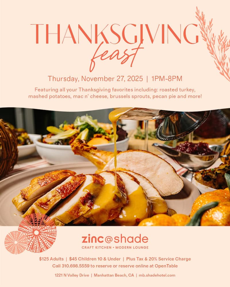 Thanksgiving at Shade Hotels