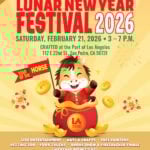 Port of Los Angeles Lunar New Year Festival 121 Lunar New Year Flyer 2026