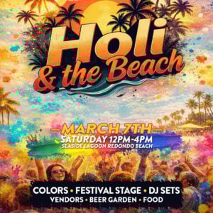 holi and the beach losangeles 2026