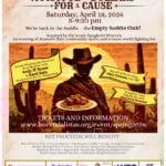 A Fistful of Dollars for a Cause 138 Flyer pic