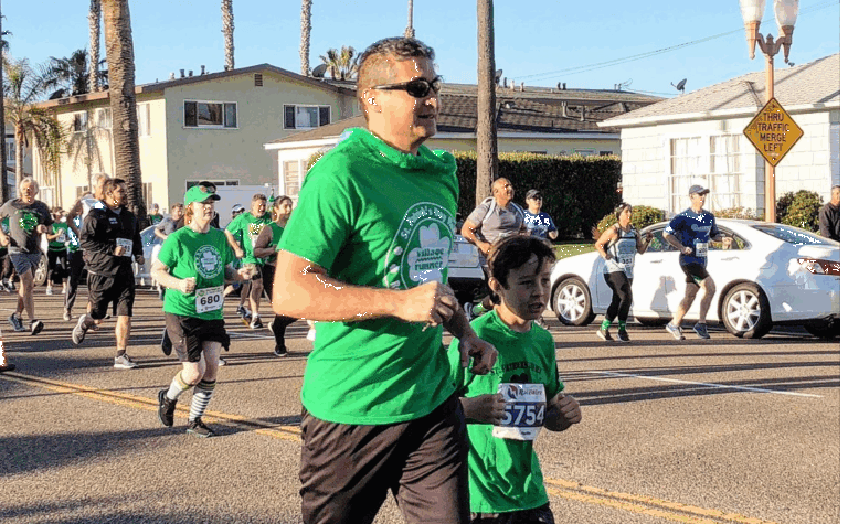 Dash for Gold at the St. Patrick’s Day 5K Run in Redondo Beach