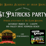 Hermosa St. Paddys Parade After Party! 131 cheddar up art