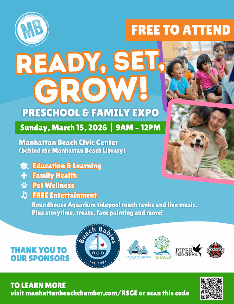 Ready, Set, Grow! Preschool and Family Expo Returns to Manhattan Beach 2 MBCC ReadySetGrow post flyer