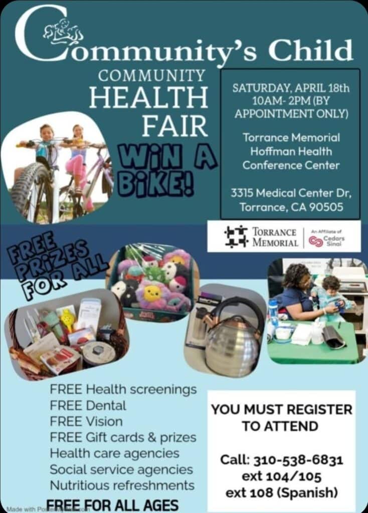 Volunteer at Community’s Child Health and Wellness Event in Torrance 2 Community's Child