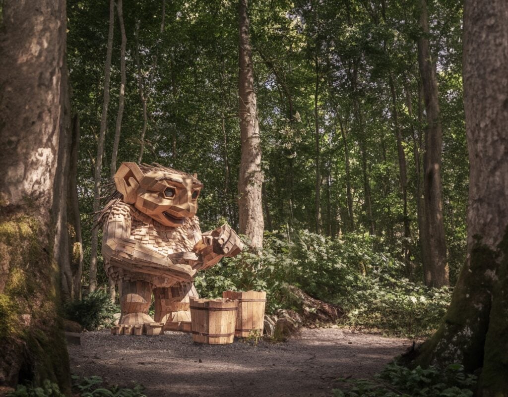Thomas Dambo's TROLLS Are Back at South Coast Botanic Garden 2 Thomas Dambo's Trolls