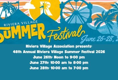 2026 Riviera Village Summer Festival 45 Riviera Village Summer Festival Returns to Redondo Beach with Live Music, Food & Fun