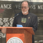Names on the Wall Remembrance at Memorial Plaza in Torrance