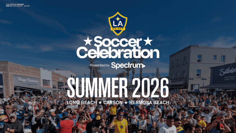 LA Galaxy Soccer Celebration 2026