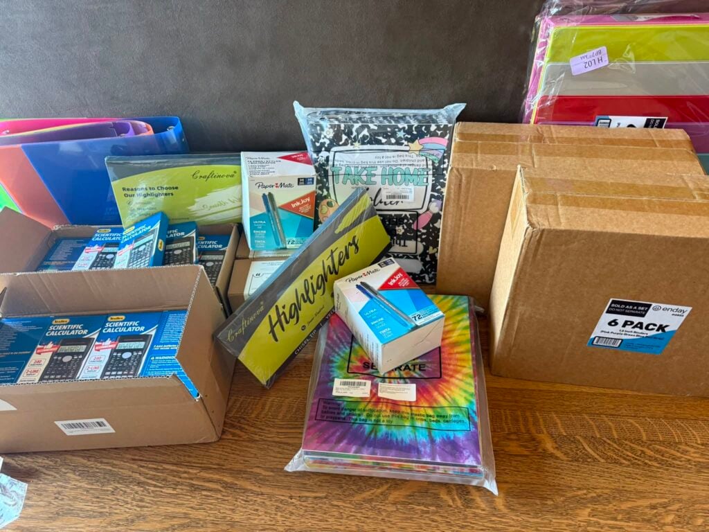 Community's Child Back to School Drive Aims to Help 200 South Bay Kids 2 School Supplies - donation drive