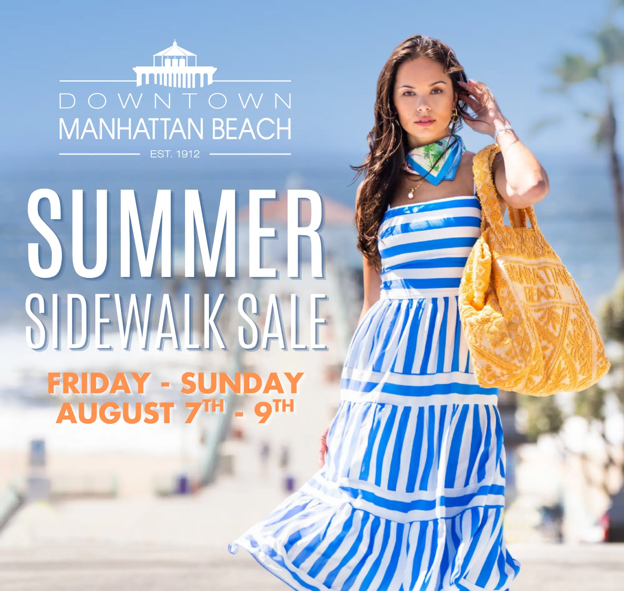 Downtown Manhattan Beach Sidewalk Sale