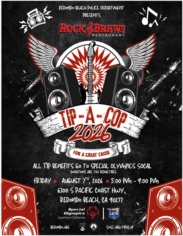 Tip-A-Cop 2026 Fundraiser at Rock & Brews in Redondo Beach