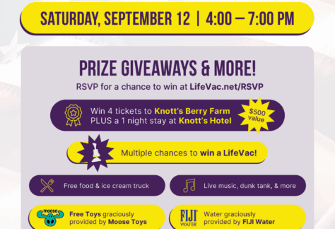 Free Community Event to Celebrate LifeVac 13 DIGITAL FLYER