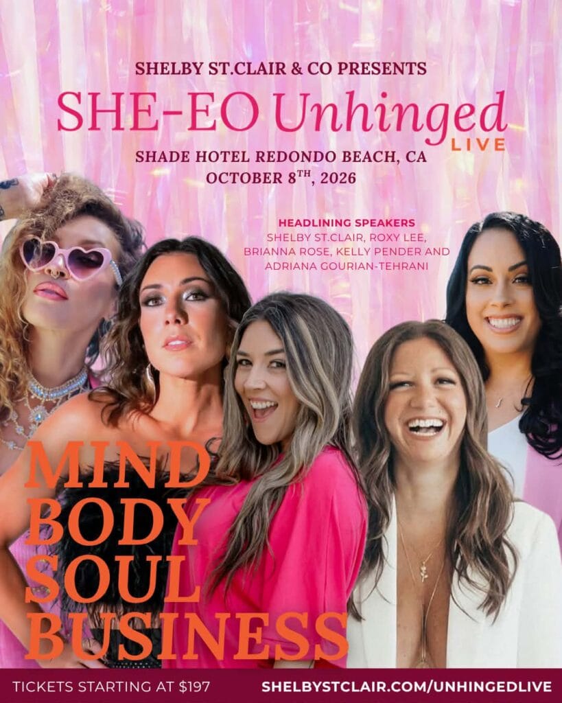 SHE-EO Unhinged Live 2026: South Bay Business Conference for Female Founders 3 SHE-EO Unhinged Live 2026: South Bay Business Conference for Female Founders